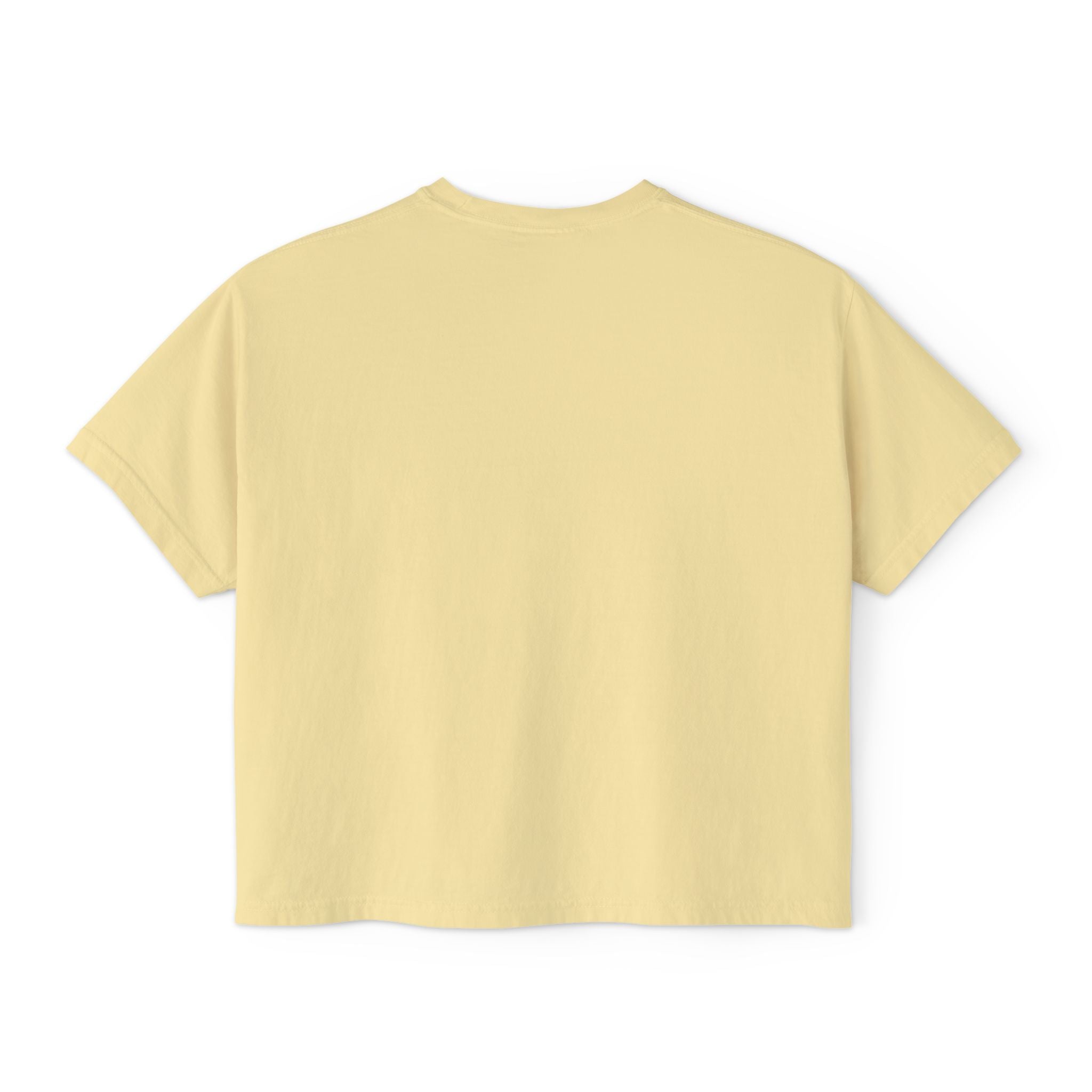 Paris Cat Tee — Comfort Colors Boxy Graphic Tee