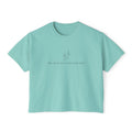 Paris Eiffel Tower Cat Tee — Comfort Colors Boxy Graphic Tee
