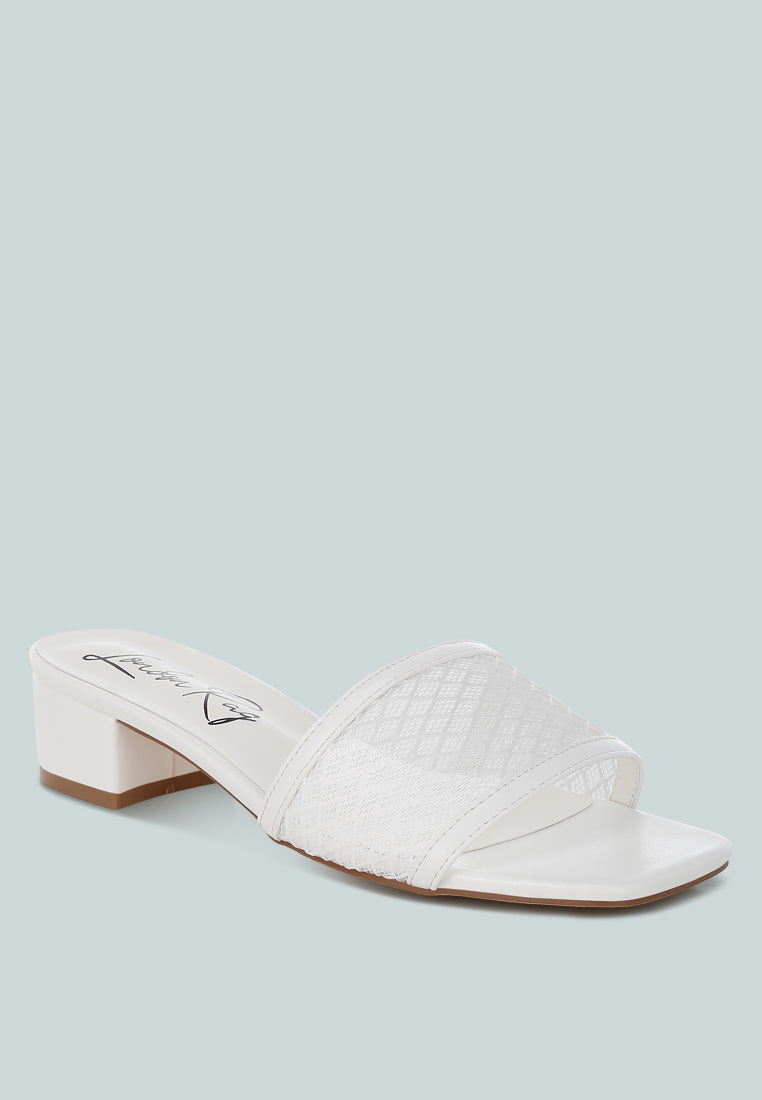Faria Slip-On Low Block Heels