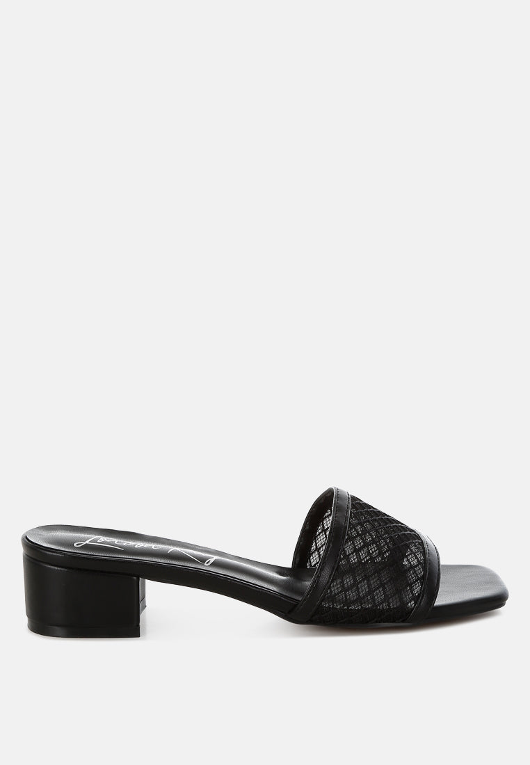 Faria Slip-On Low Block Heels